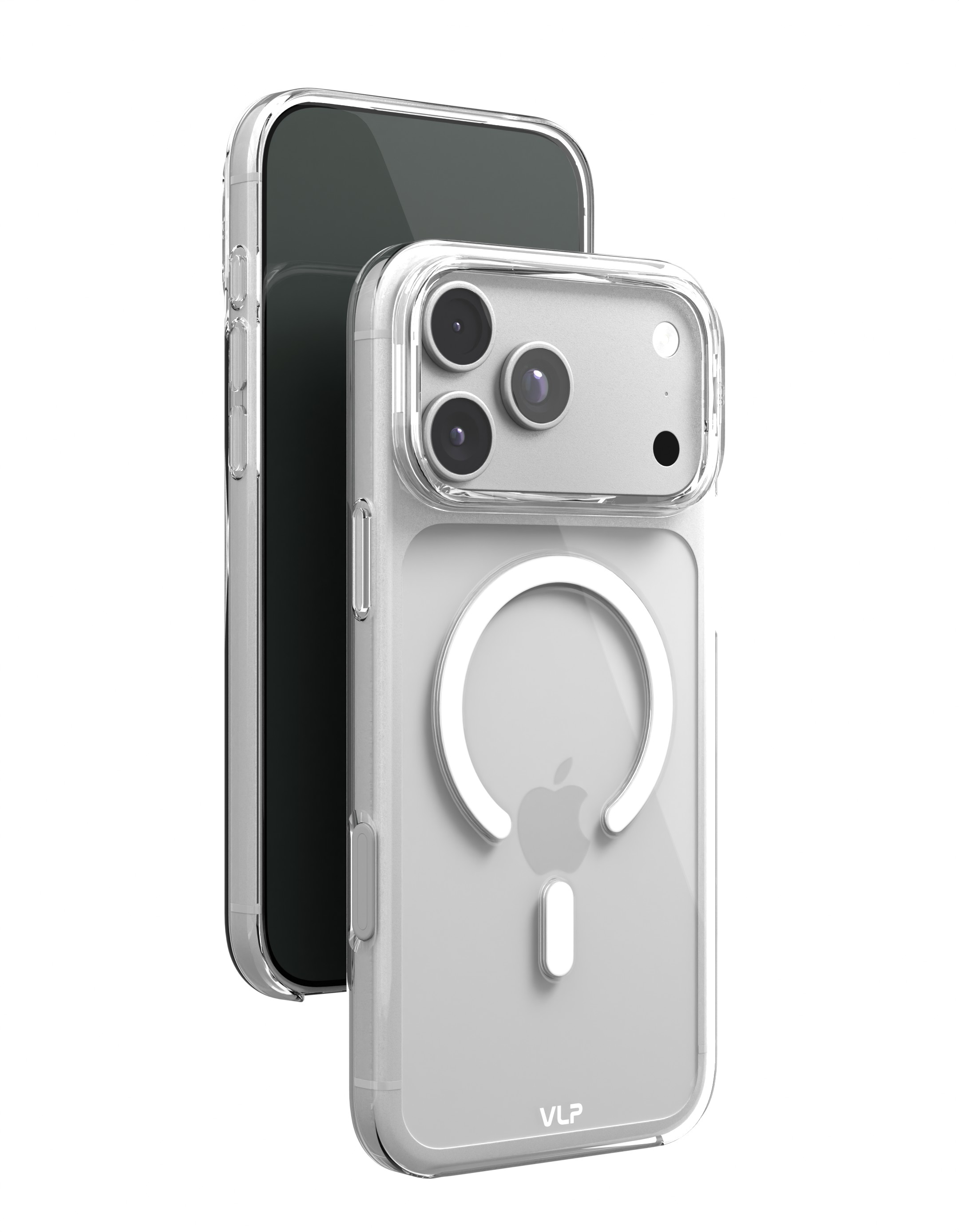 Чехол защитный VLP Puro Case с MagSafe для iPhone 18 Pro Max, прозрачный (10521031)