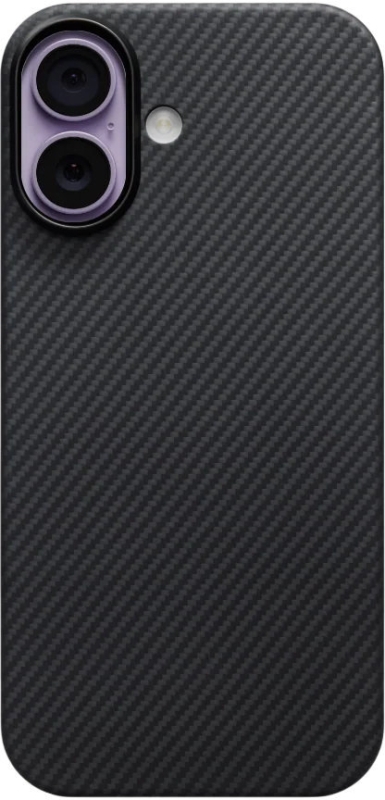 Pitaka Ultra-Slim Case для iPhone 17, черный (KI1701)