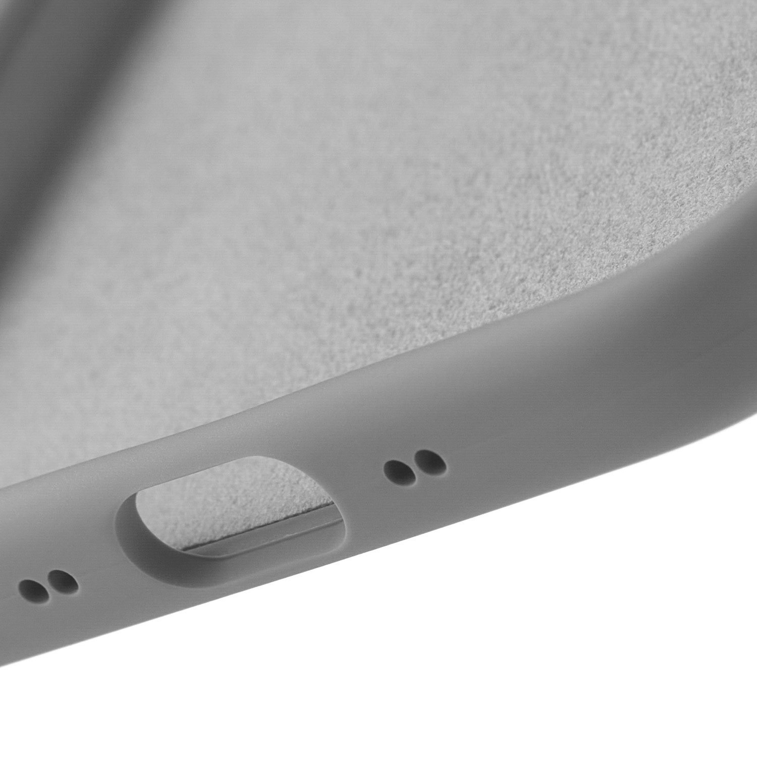 Чехол uBear Touch Mag Case с MagSafe для iPhone Air (силикон, софт-тач), светло-серый (CS549LG66ATH-I25M)