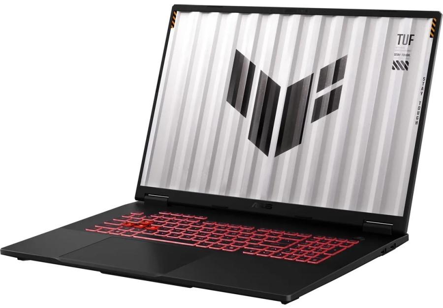 Ноутбук ASUS TUF Gaming A18 FA808PP-S8037 18" (AMD Ryzen 9 8940HX, NVIDIA GeForce RTX 5070) 16ГБ, 512ГБ, noOS, серый (90NR0MG1-M001H0)