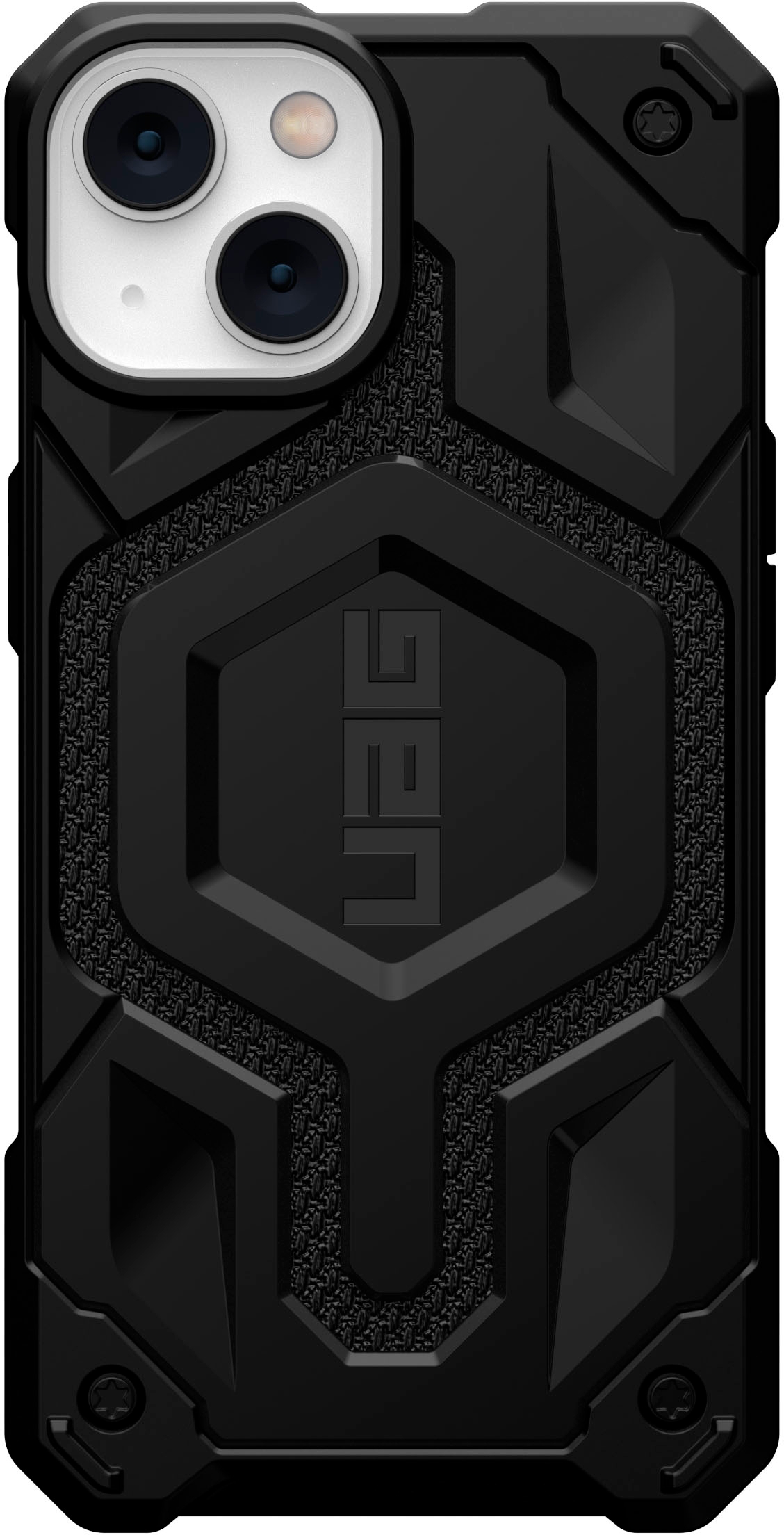 Чехол Urban Armor Gear (UAG) MagSafe Monarch Pro для iPhone 14/13, чёрный (Kevlar-Black)