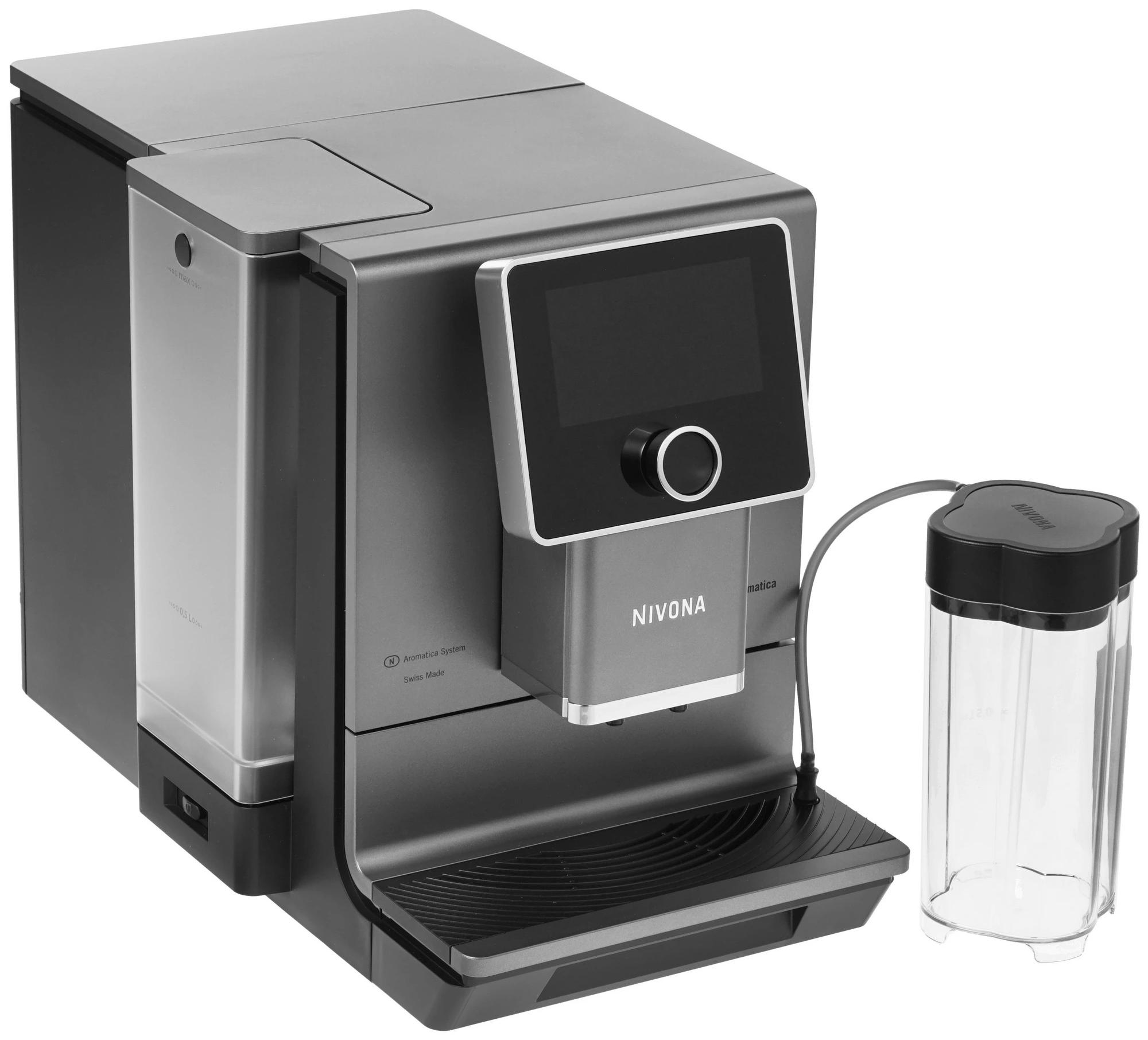 Кофемашина автоматическая Nivona CafeRomatica NICR 970, серый
