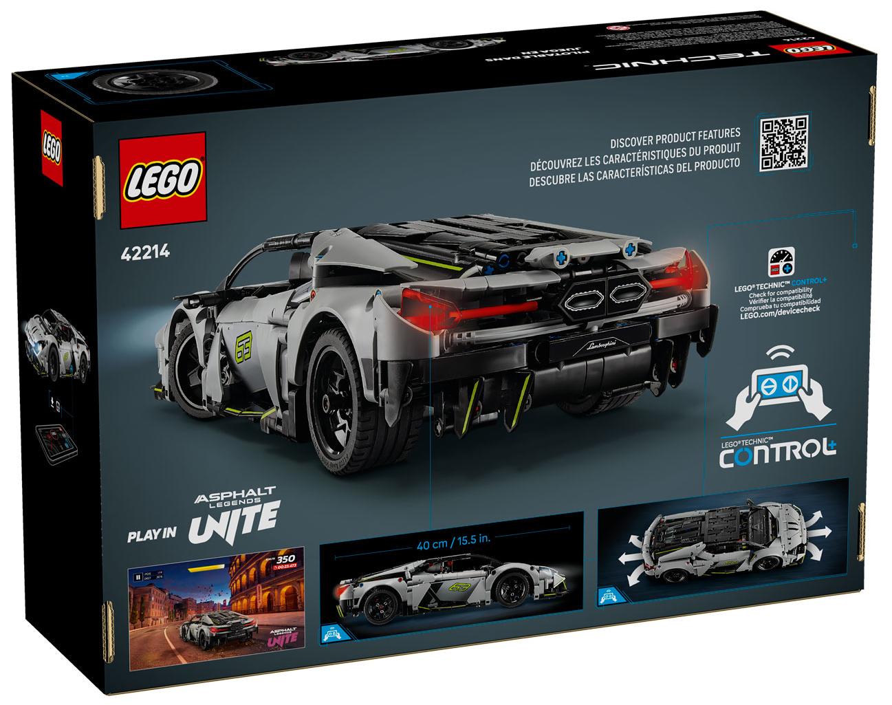 Конструктор LEGO Technic 42214 Lamborghini Revuelto