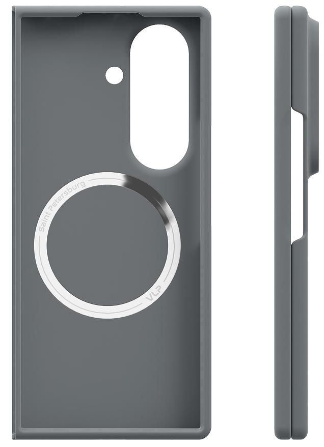 Чехол VLP Flex Case MagSafe для Samsung Galaxy Z Fold 8, графитовый (10514020)
