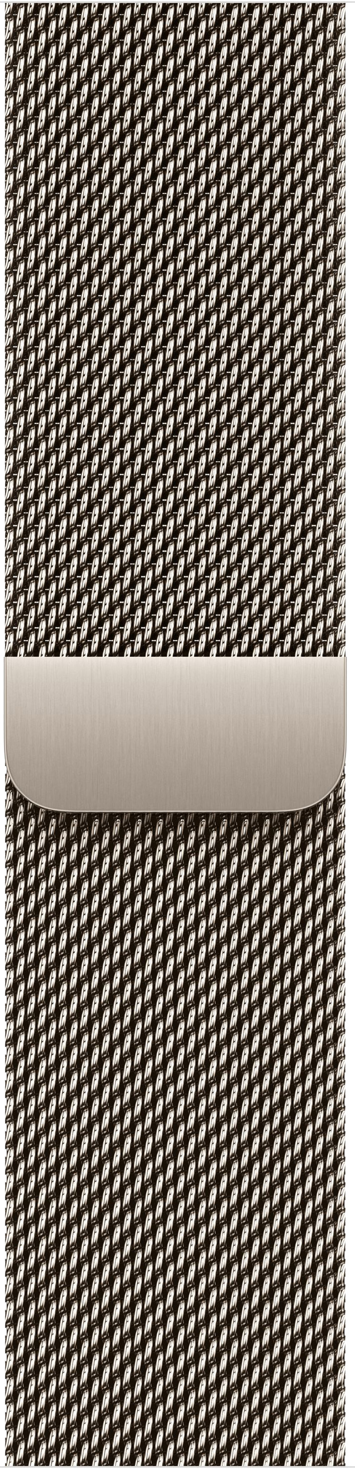 Apple Watch Series 12 42mm Natural Titanium Case with Milanese Loop Natural