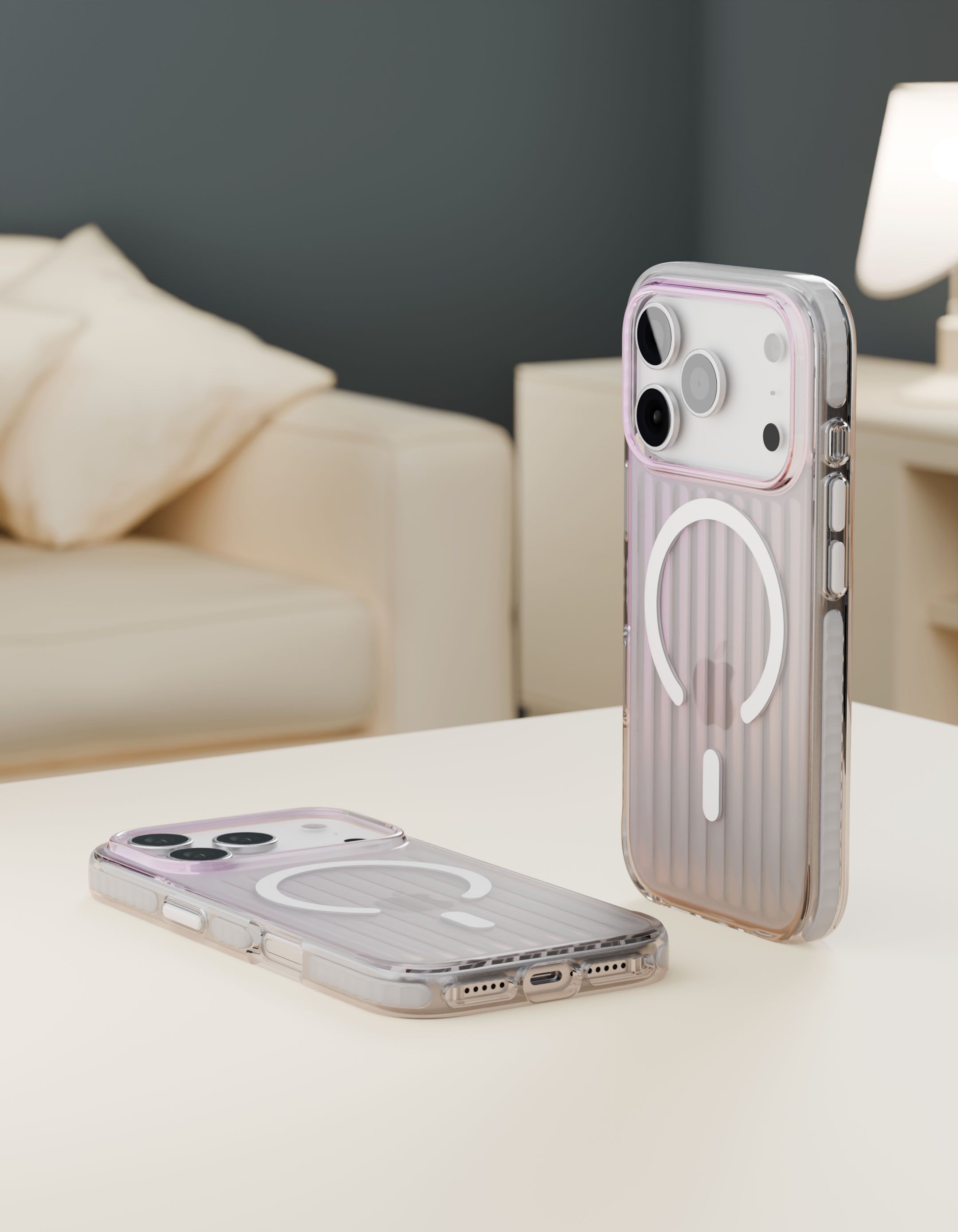 VLP Pulse Case с MagSafe для iPhone 17 Pro, перламутровый (10536007)