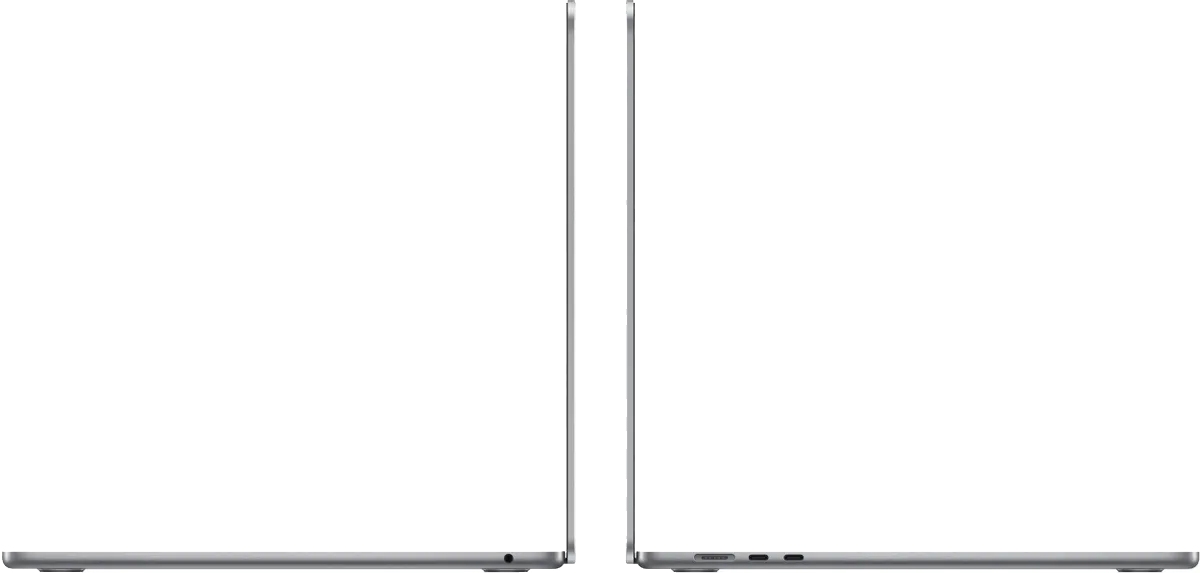 Ноутбук Apple MacBook Air 15 (M3, 8C CPU/10C GPU, 2024), 8 ГБ, 256 ГБ SSD, Space Gray (серый космос) Z1BP0002M