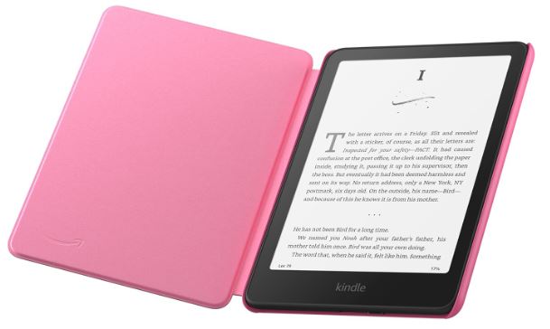 Amazon Kindle Paperwhite 12th gen 2024 Leather, розовый
