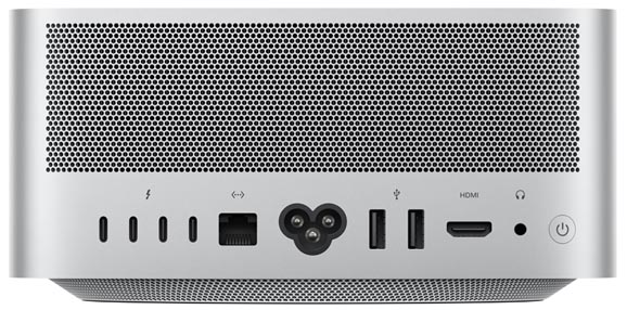 Apple Mac Studio (M4 Max, 14C/32C, 2025), 36 ГБ, 1 ТБ SSD, macOS, серебристый