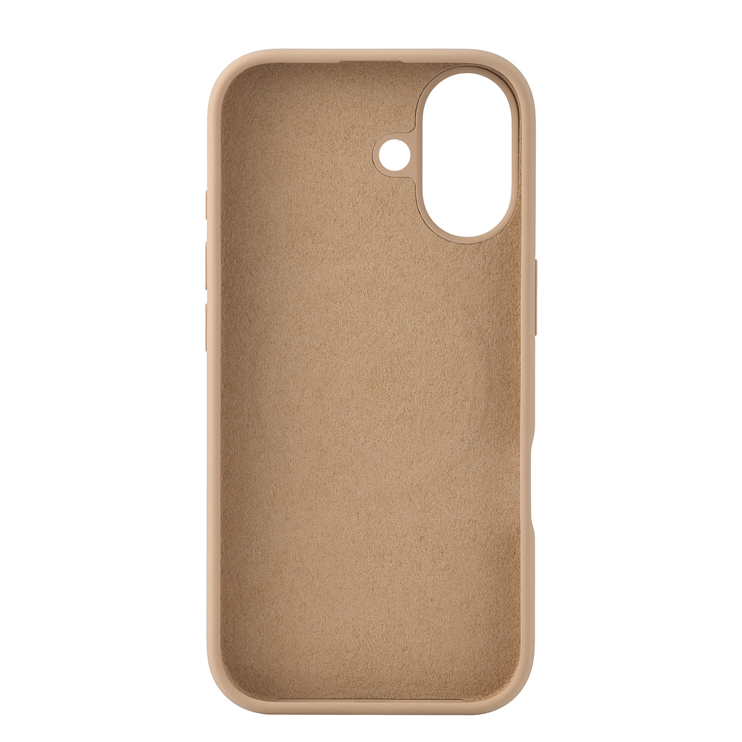 Чехол uBear Touch Mag Case с MagSafe для iPhone 17 (силикон, софт-тач), латте (CS543LT63TH-I25M)
