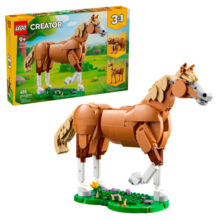LEGO Creator 31166 Прекрасная лошадь