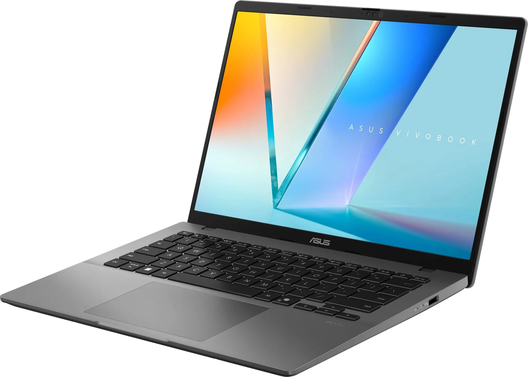 ASUS VivoBook S14 S3407CA-LY099 (Intel Core Ultra 7 255H, Intel Arc 140T) 16ГБ, 1ТБ SSD, noOS, серый (90NB16J2-M00780)