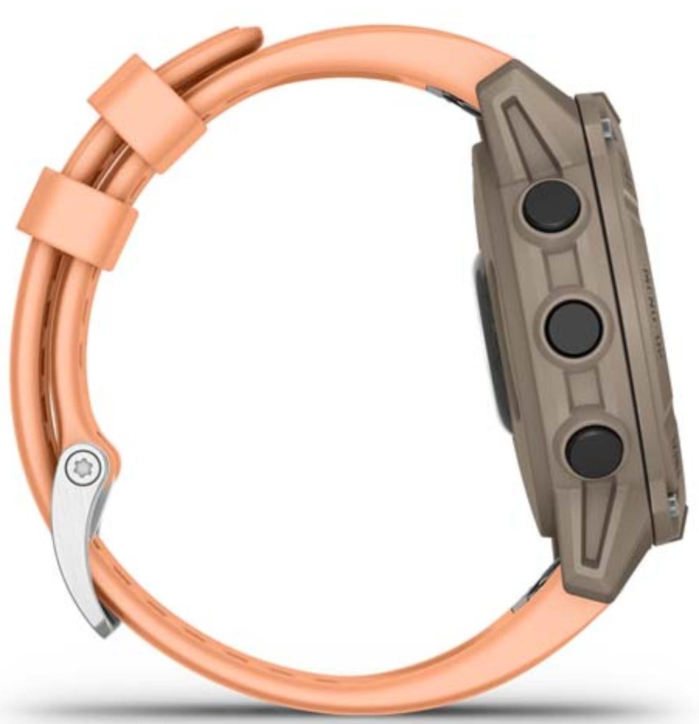 Смарт-часы Garmin Descent G2, Paloma with Shell Pink Silicone (010-02986-23 HK)