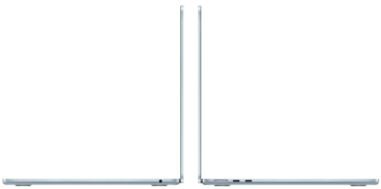 Apple MacBook Air 13 (M4, 10C/10C, 2025), 16 ГБ, 1 ТБ SSD, Sky Blue (небесно-голубой) Z1H8000QT