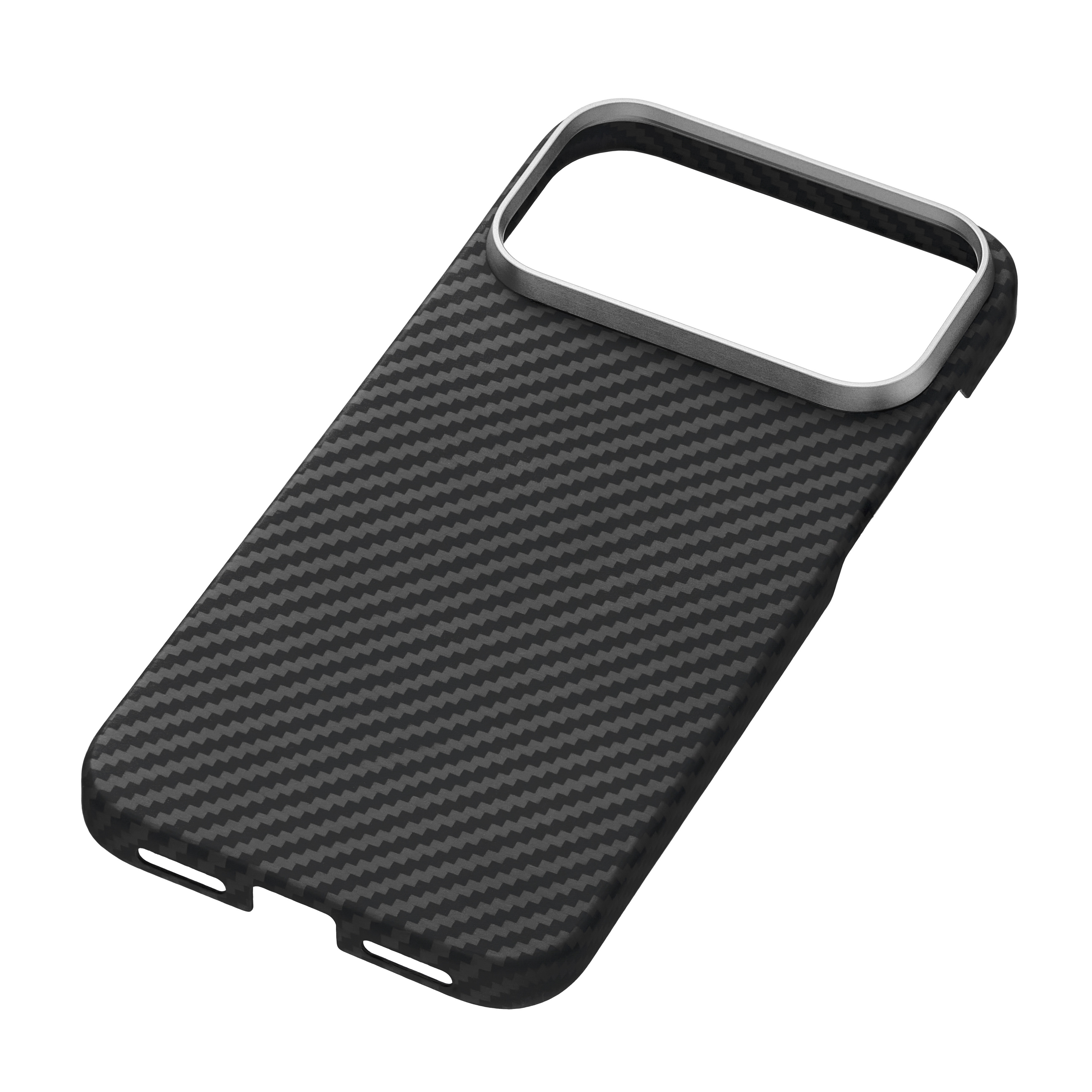 Чехол uBear Supreme Case Kevlar с MagSafe для iPhone 18 Pro Max, черный (CS720BL69PSP-I26M)