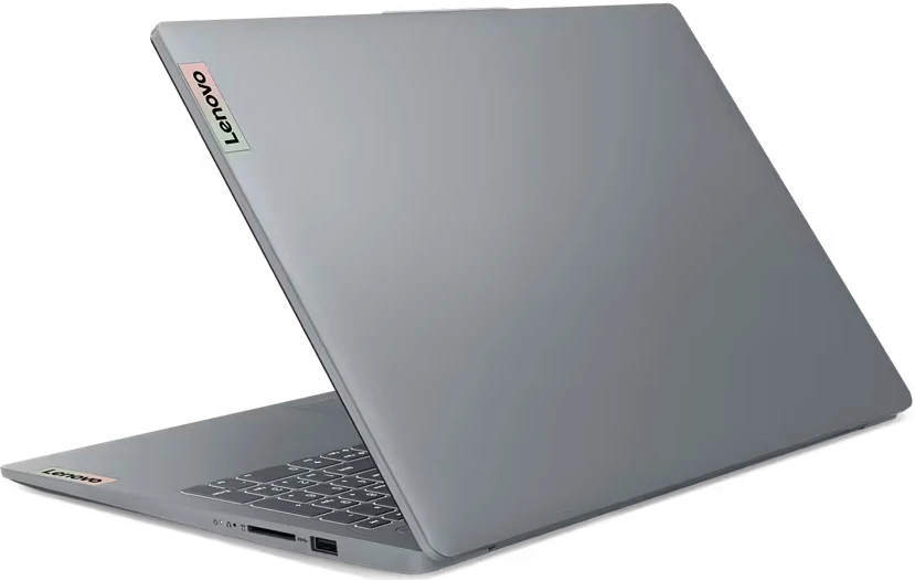 Lenovo IdeaPad Slim 3 15ABR8 15.6" (AMD Ryzen 7 5825U, AMD Radeon Graphics) 16ГБ, 512ГБ SSD, Windows 11 Home, серый (82XM00LMUS)