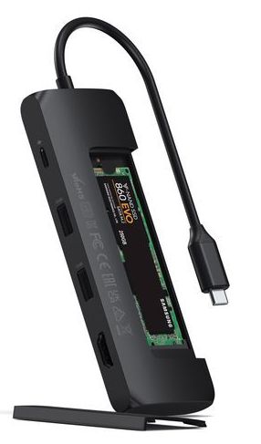 Адаптер Satechi USB-C Hybrid Multiport Adapter