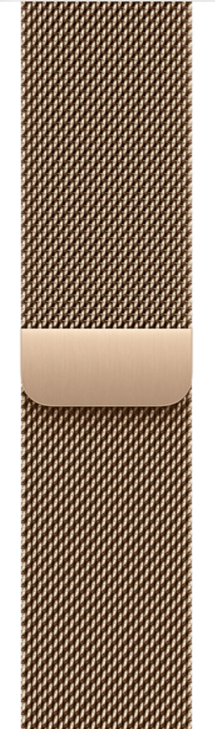 Apple Watch Series 11 42mm Gold Titanium Case with Milanese Loop Gold