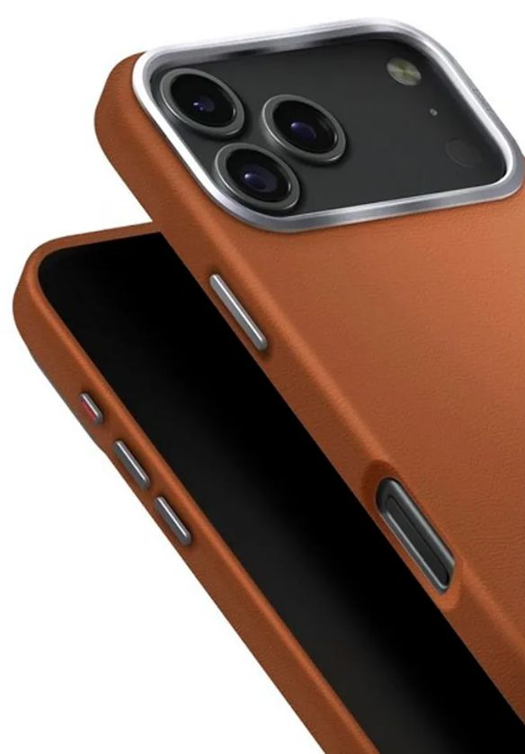 Uniq Lyden с MagSafe для iPhone 17 Pro, коричневый (IP6.3P(2025)-LYDMCML)