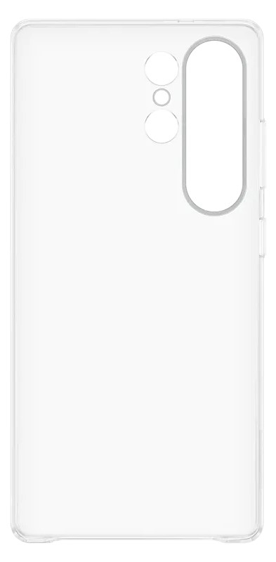 Силиконовый чехол для Samsung S25 Ultra, прозрачный