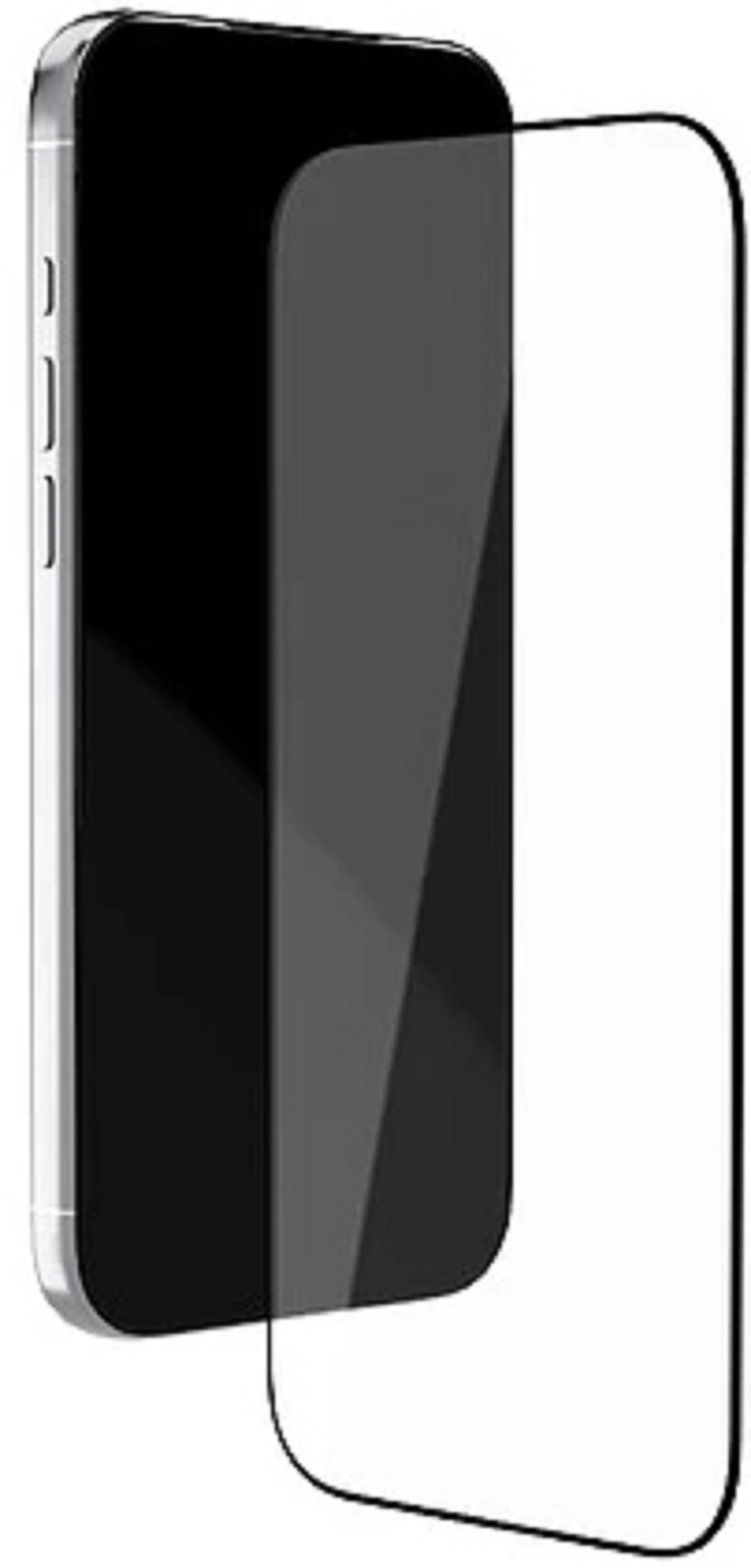 Защитное стекло VLP 2.5D Easy Box для iPhone 16 Pro/17/17 Pro, с черной рамкой (1061149)