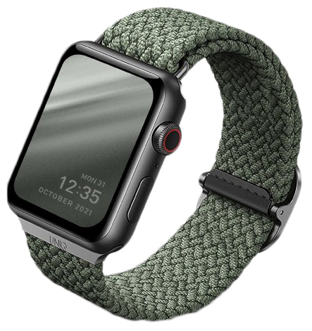 Плетеный ремешок Uniq ASPEN Strap Braided для Apple Watch 42/44/45мм