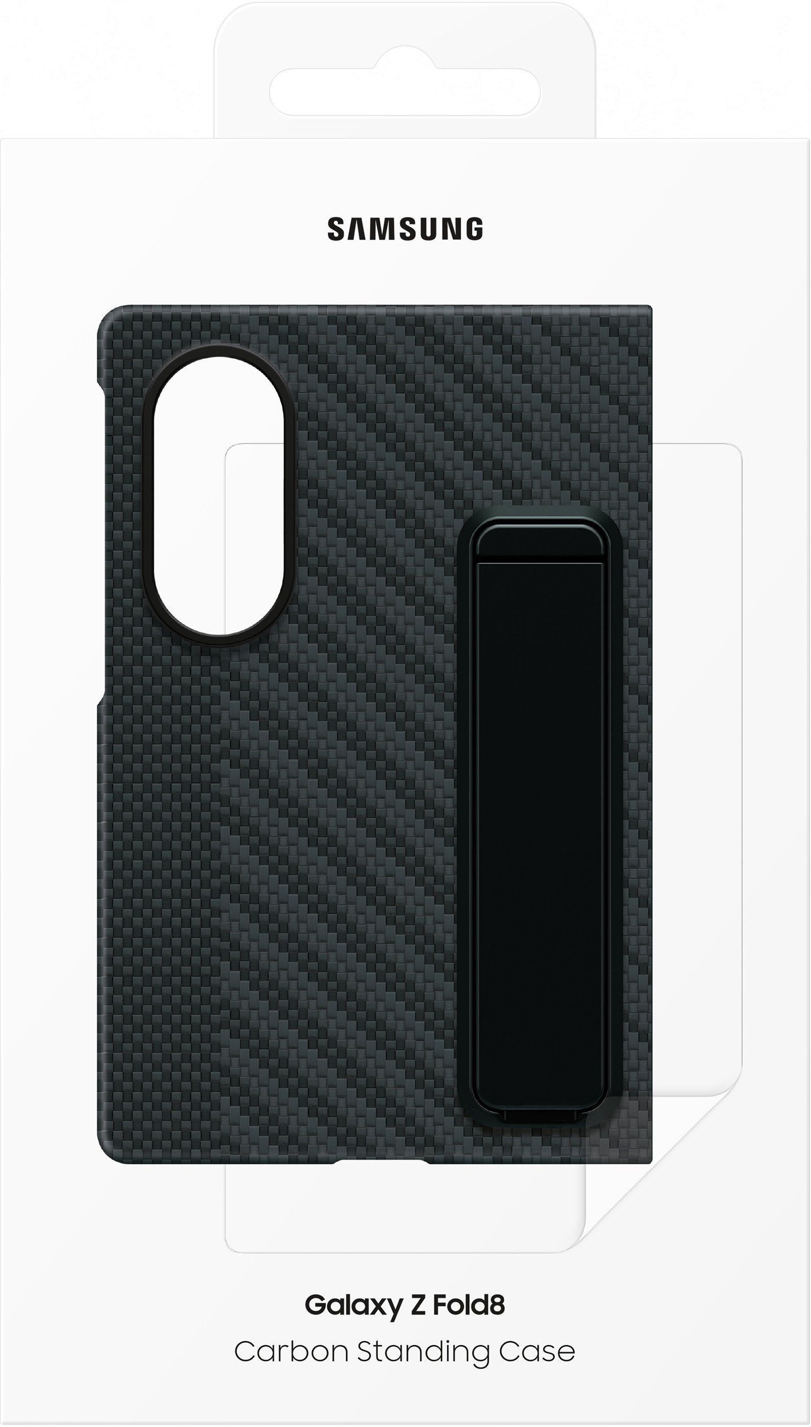 Samsung Carbon Standing Case Samsung Galaxy Z Fold8, графитовый черный