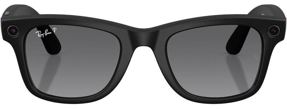 Умные очки Ray-Ban Meta (Gen 2) Wayfarer RW4012 155-53 Size, Matte Black/Polar Gradient Graphite (8056262721421)