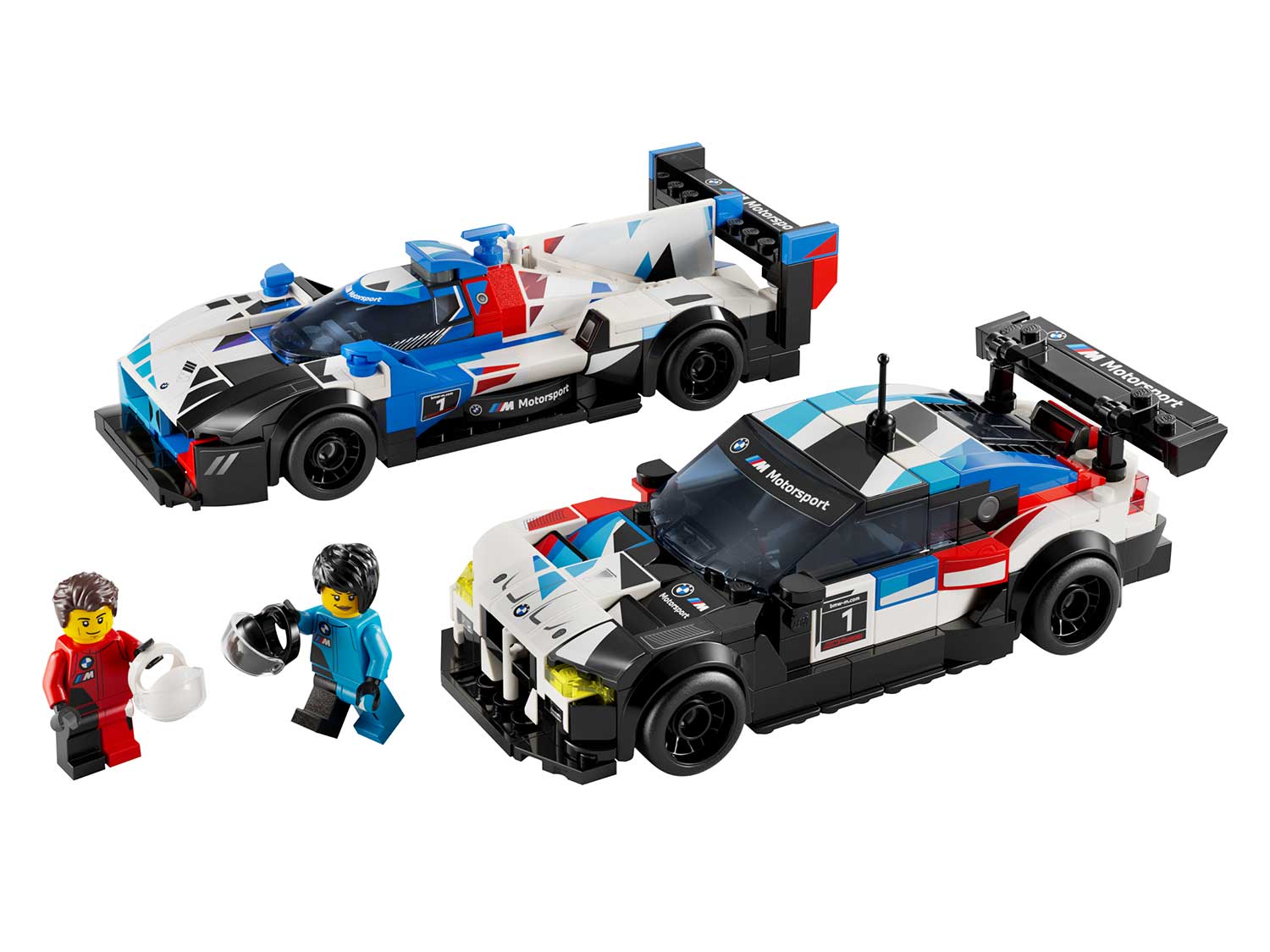 Конструктор LEGO Speed Champions 76922 Гоночные автомобили BMW M4 GT3 и BMW M Hybrid V8