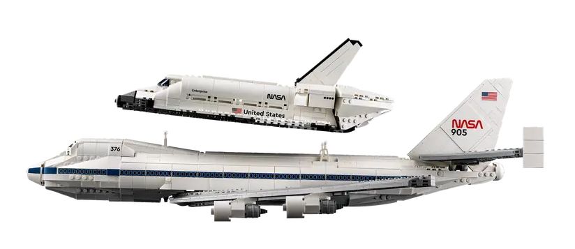 LEGO Icons 10360 Самолет-носитель и Шаттл