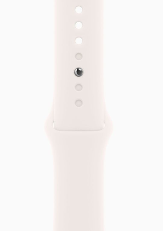 Apple Watch Series 11 46mm Rose Gold Aluminum Case with Sport Band Light Blush