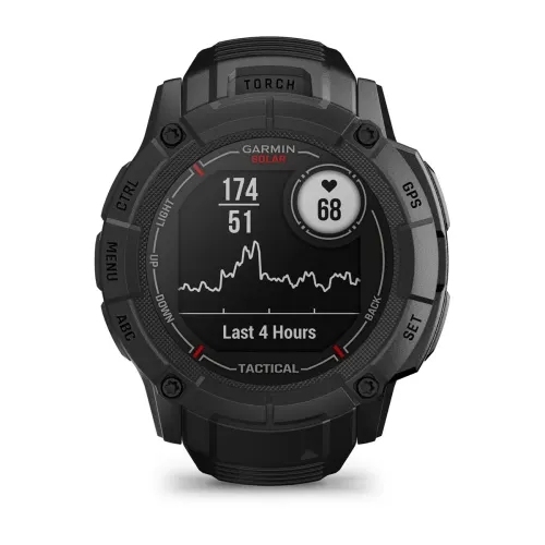 Garmin Instinct 2X Solar Tactical Edition Black, черный (010-02805-03)