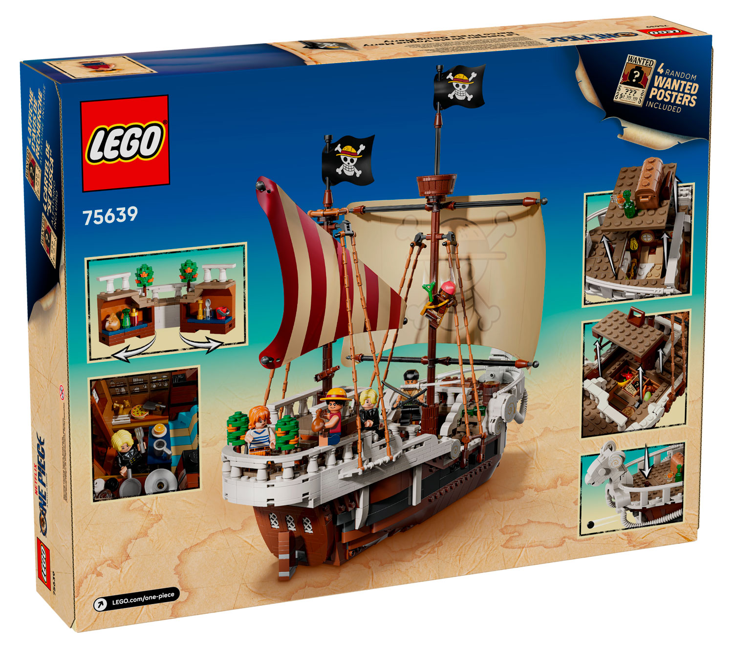 Конструктор LEGO One Piece 75639 Пиратский корабль «Гоинг Мерри»