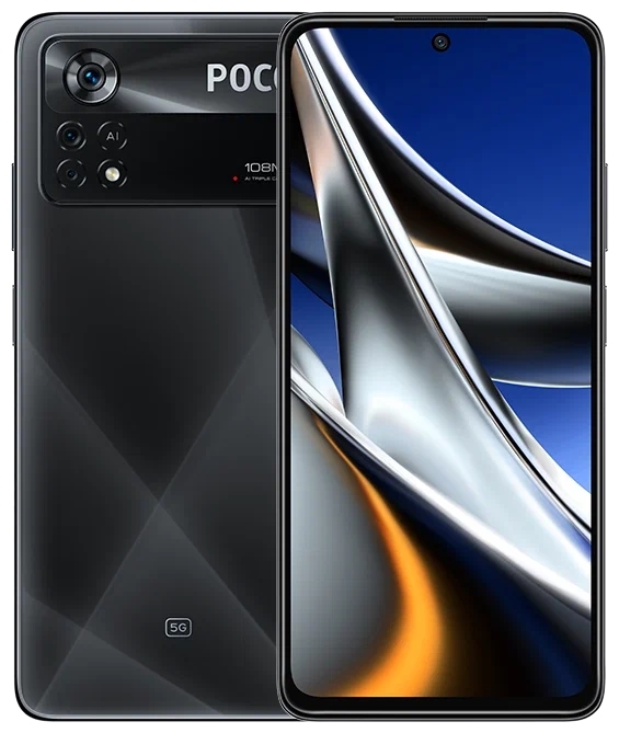 Смартфон Xiaomi Poco X4 Pro 5G 6/128 ГБ, Лазерный чёрный