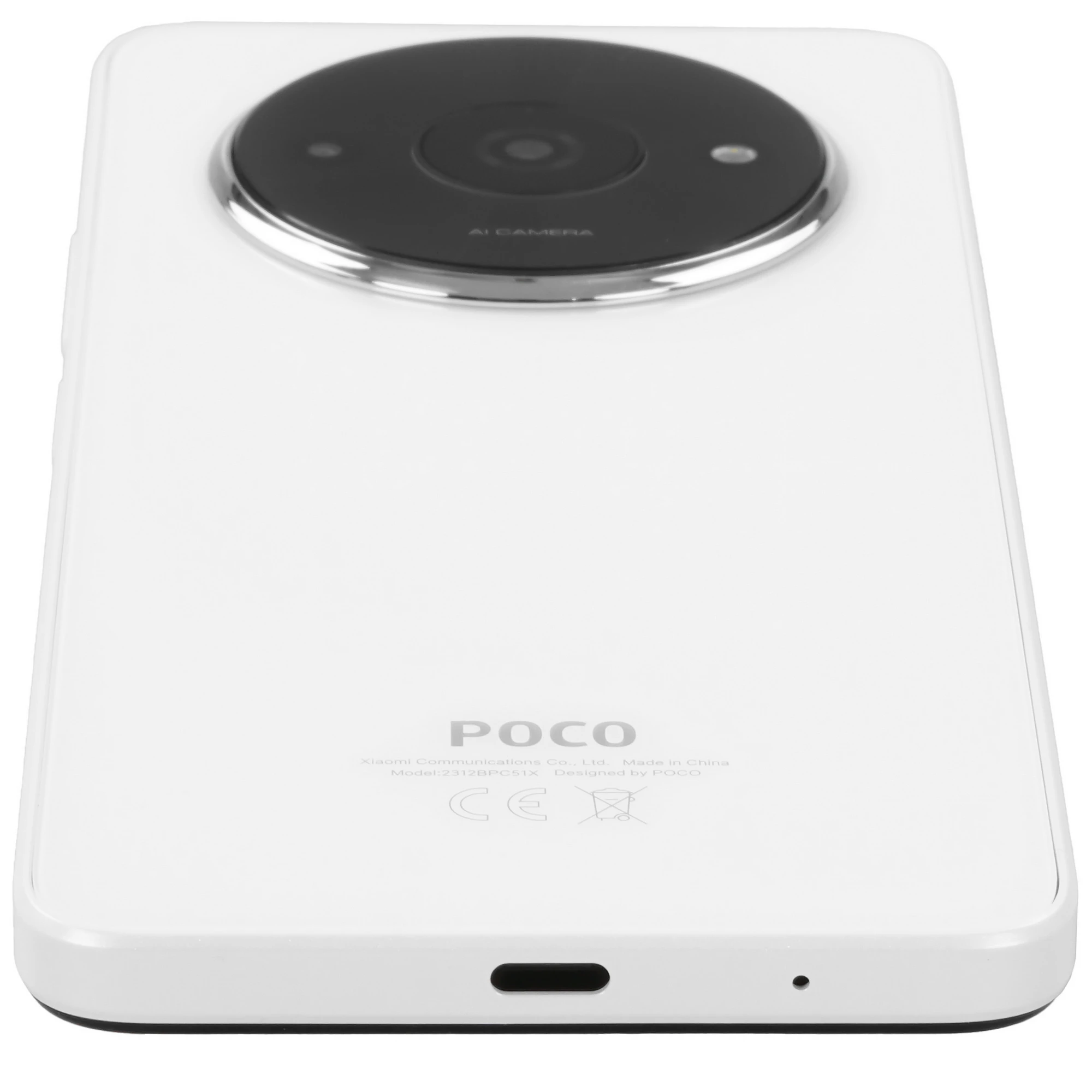 Смартфон Xiaomi POCO C61 4/128 Гб, белый