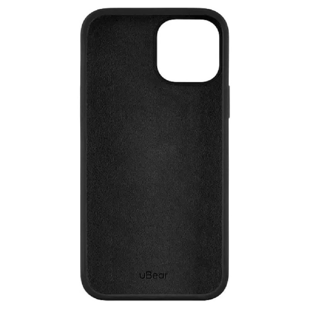 Чехол силиконовый uBear Touch Case iPhone 13, черный