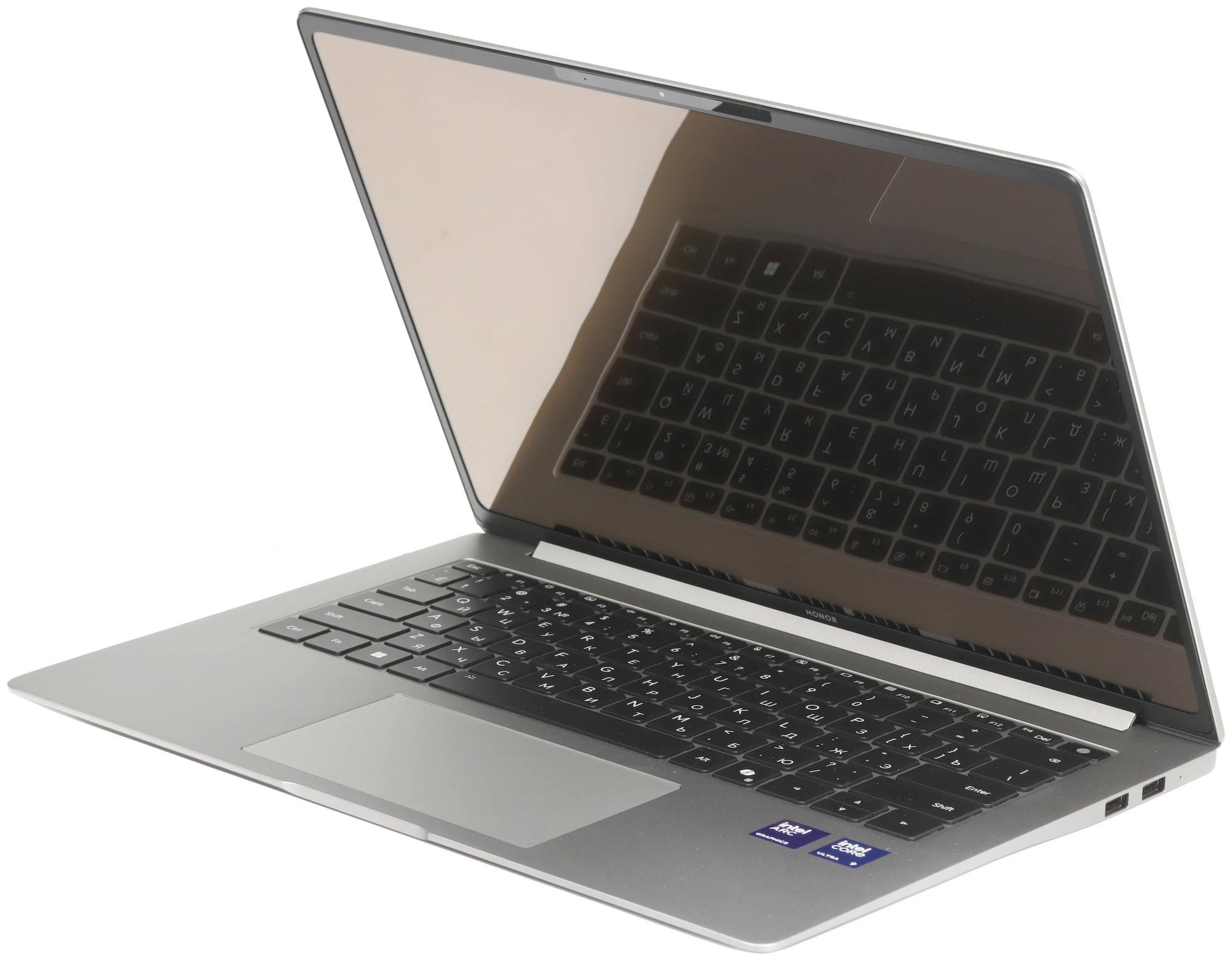 Ноутбук Honor MagicBook Pro 14 FMB-P 14.6" (Intel Core Ultra 9 285H, Intel Arc 140T) 32ГБ, 1ТБ SSD, Windows 11 Home, серый (5301ANXE)