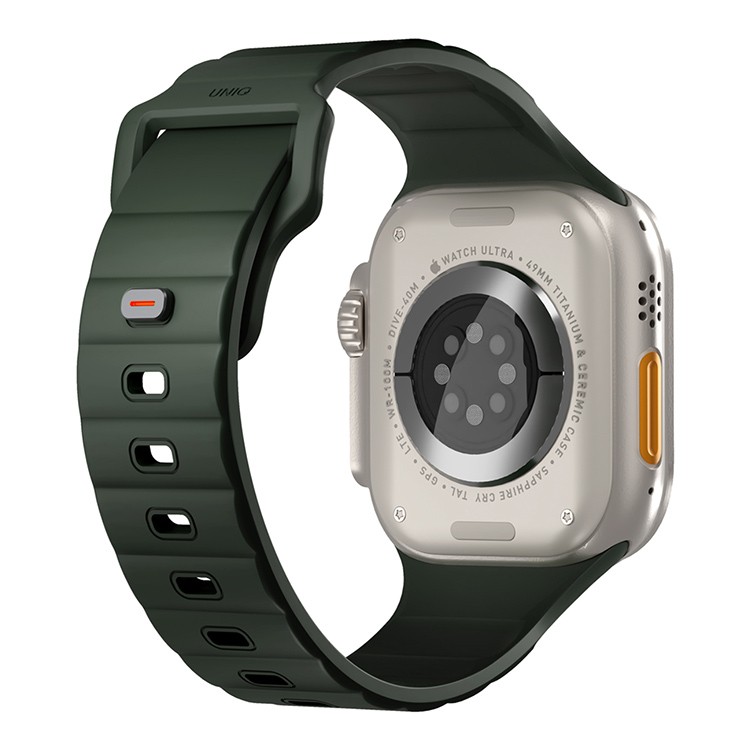 Uniq STRIDE FKM для Apple Watch 49/46/45/44мм, Rubber Green (49MM-STRIGRN)