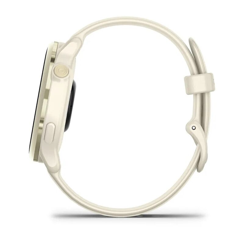 Garmin Vivoactive 6, лунно-золотистый с ремешком цвета слоновой кости (010-02985-01)