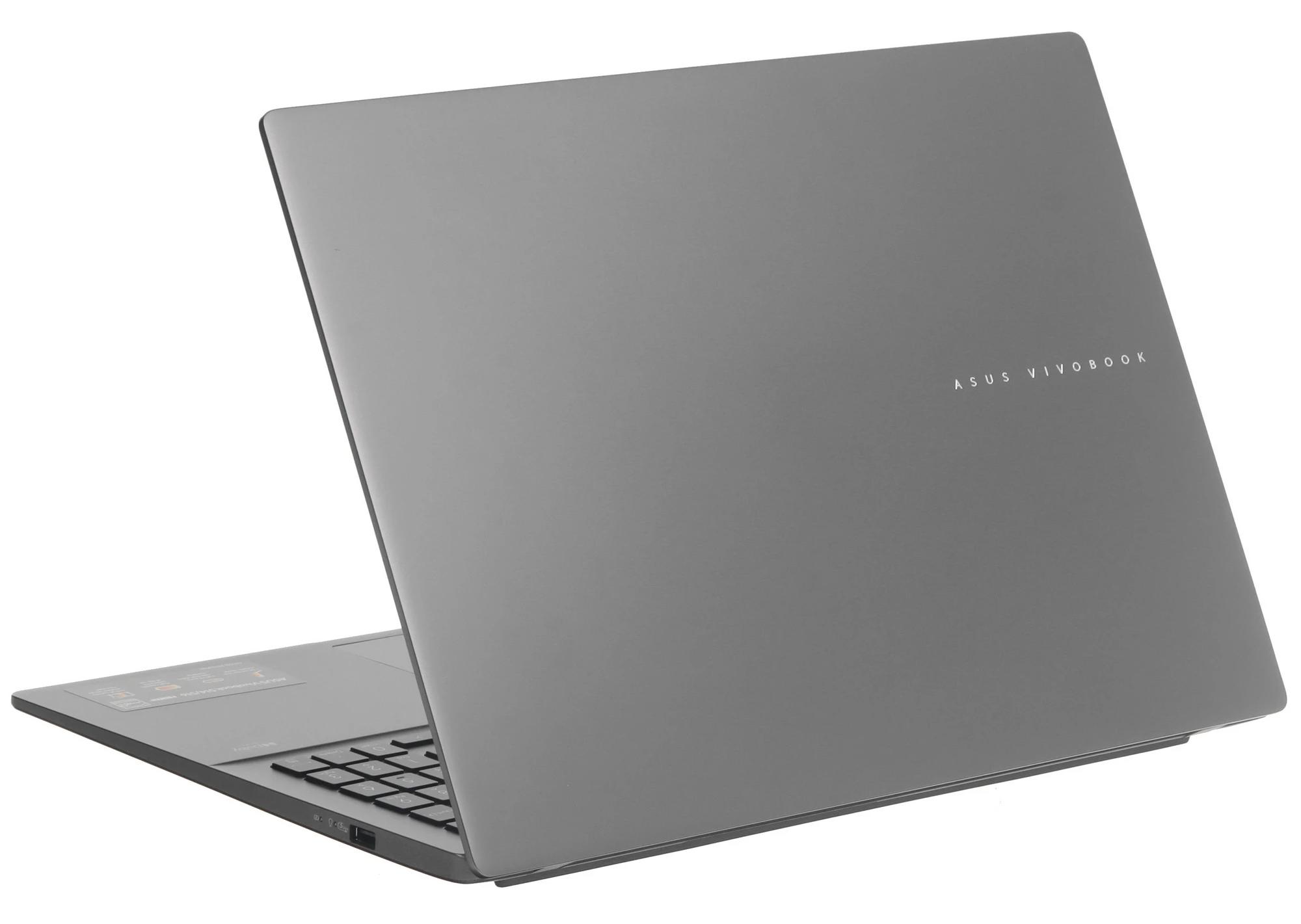 Ноутбук Asus VivoBook S S3607VA-RP107W (Intel Core 5 210H, Intel UHD Graphics) 16ГБ, 512ГБ SSD, Windows 11 Home, серый (90NB1672-M008T0)