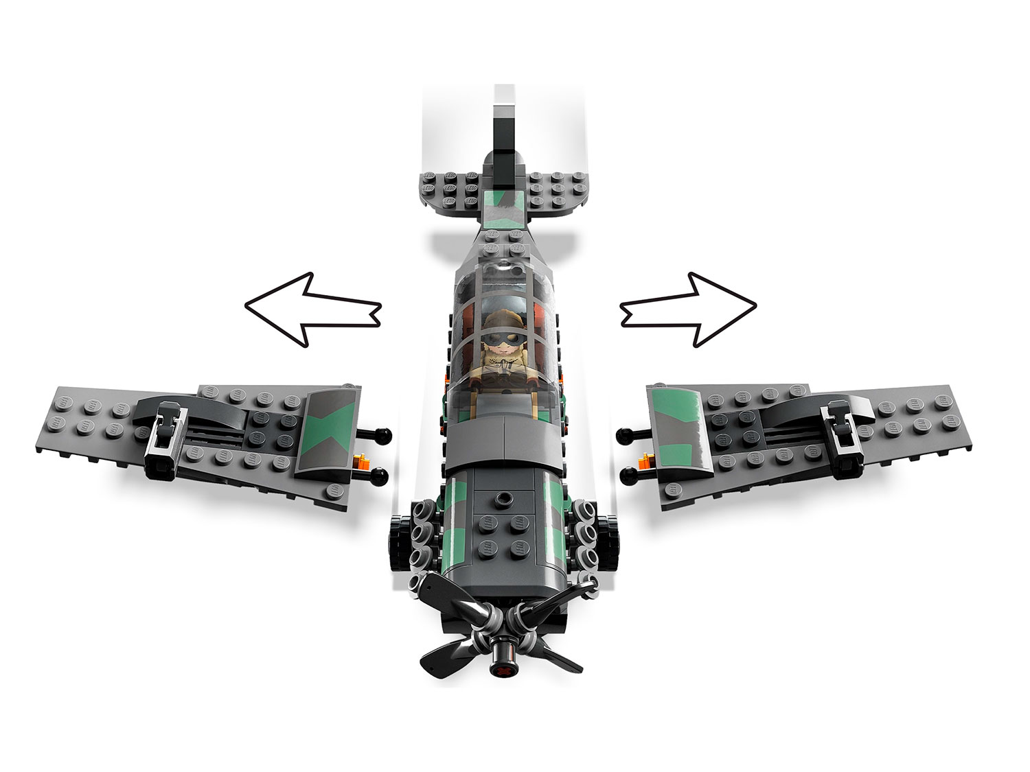 Конструктор LEGO Indiana Jones 77012 Погоня за истребителем