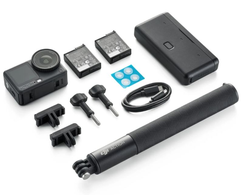 DJI Osmo Action 6 Adventure Combo, черный