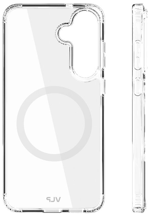 VLP Crystal Case MagSafe для Samsung S25 FE, прозрачный (1052054)