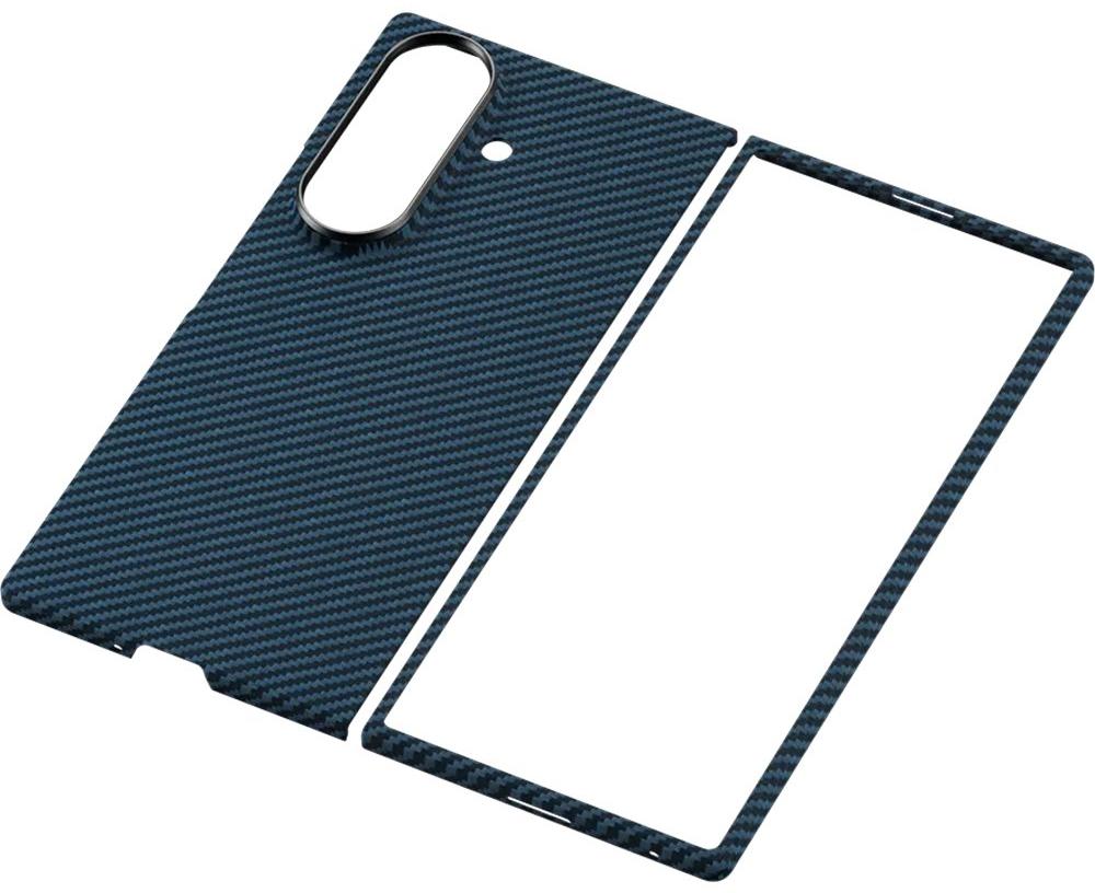 Чехол uBear Supreme Case Kevlar для Samsung Galaxy Z Fold8 Ultra, синий (CS666DB76SP-SZ26M)