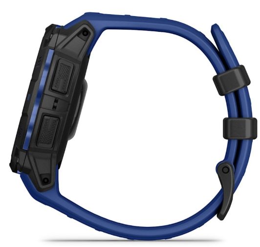 Garmin Instinct 3 45 mm AMOLED Black with Bolt Blue Band (010-02936-03)