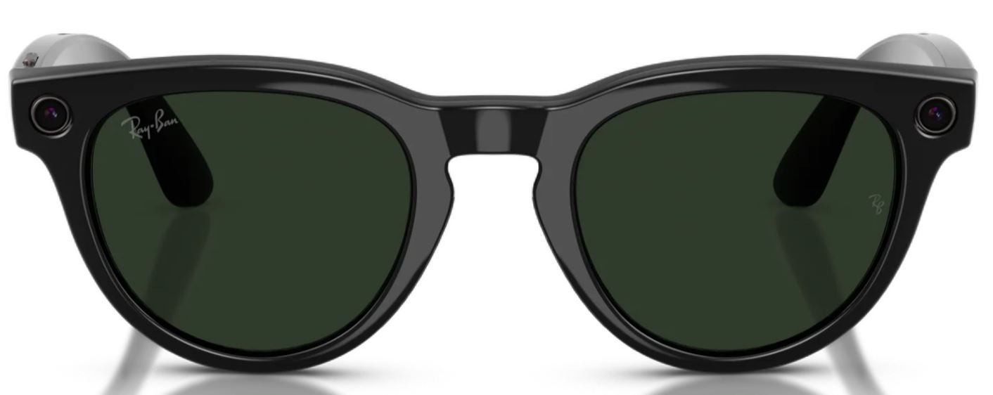 Ray Ban Meta Headliner (Gen2) RW4013, Shiny Black/Transitions Graph Green (8056262721278)