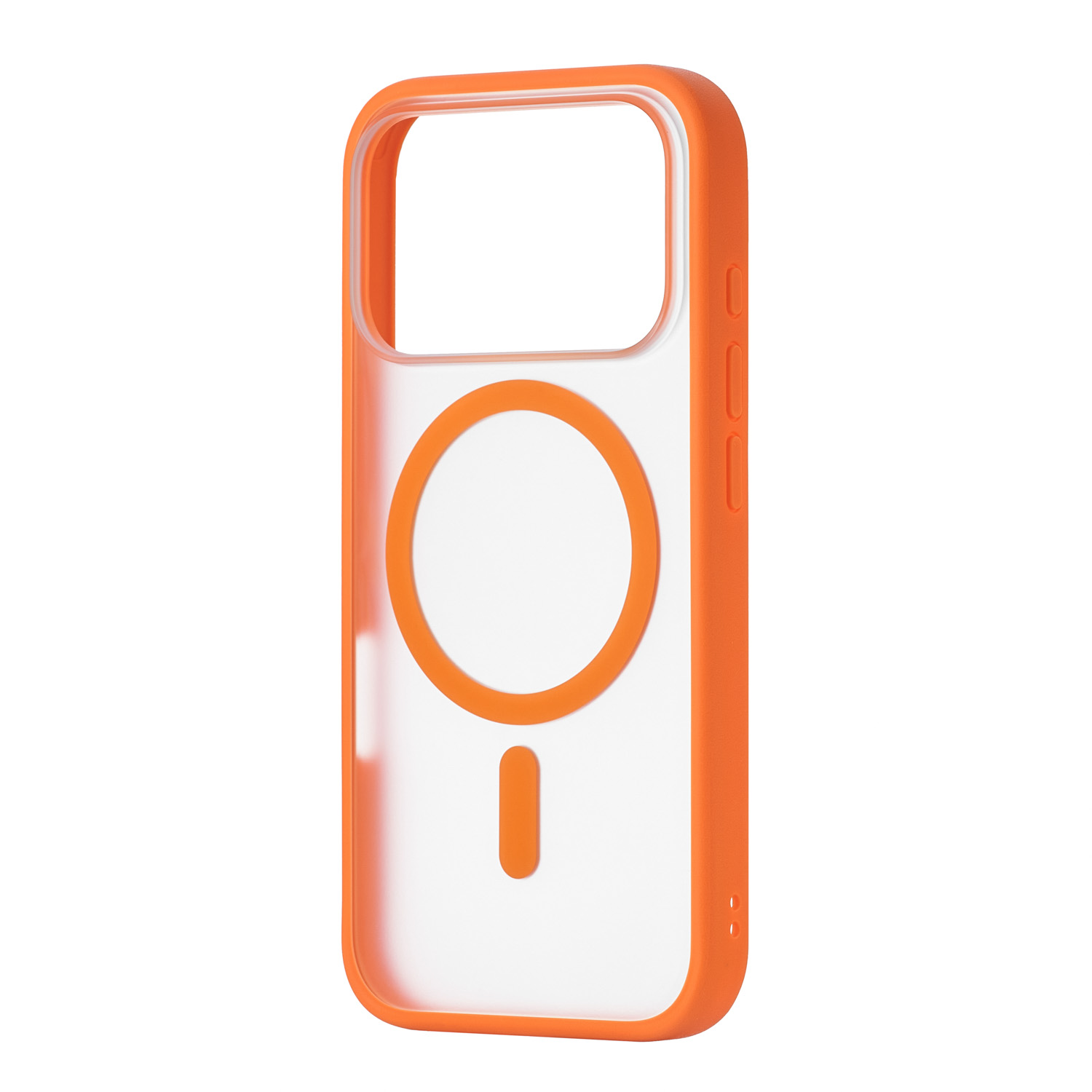 uBear Cloud Mag Case с MagSafe для iPhone 17 Pro Max (усиленный, силк-тач), оранжевый (CS582OR69PMT-I25M)
