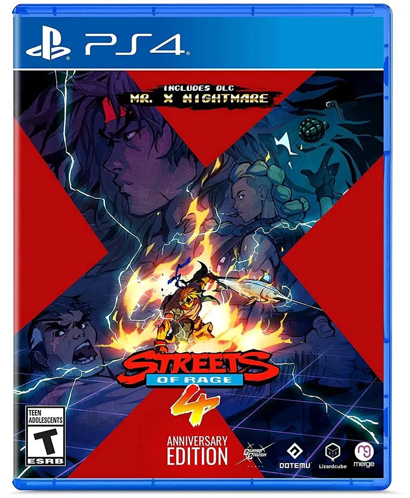 Игра Streets of Rage 4 - Anniversary Edition для PS4