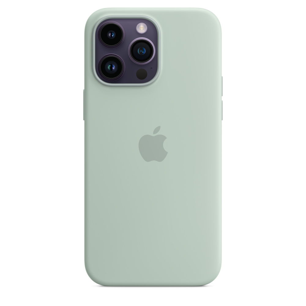 Силиконовый чехол MagSafe для iPhone 14 Pro Max - Succulent (MPTY3ZM/A)