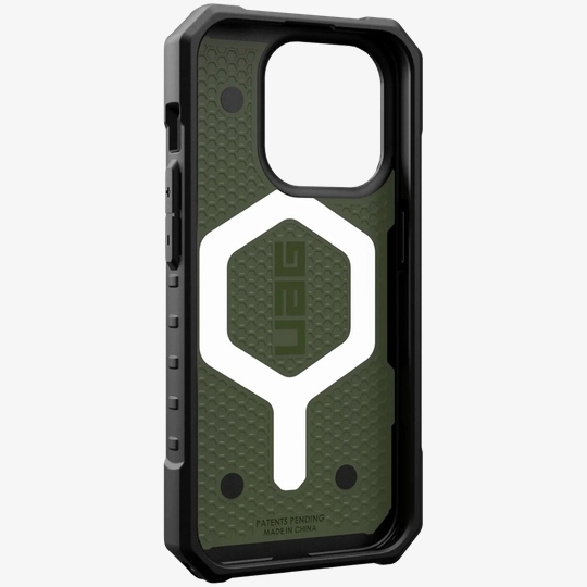 Чехол с поддержкой Magsafe Uag Pathfinder для iPhone 15 Pro 6.1, оливковый (114281117272)